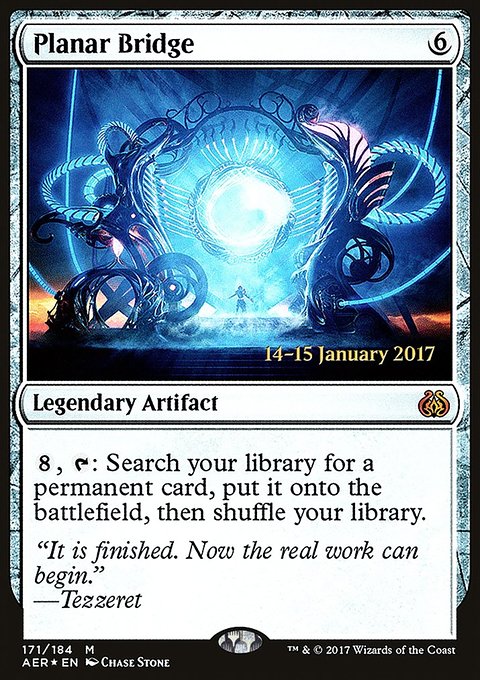 Planar Bridge, Aether Revolt Promos #171s, Magic: The Gathering card