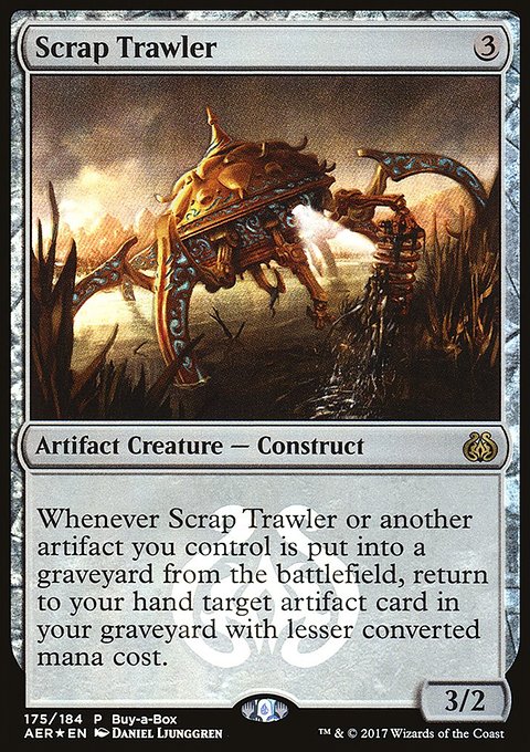 Scrap Trawler, Aether Revolt Promos #175, Magic: The Gathering card