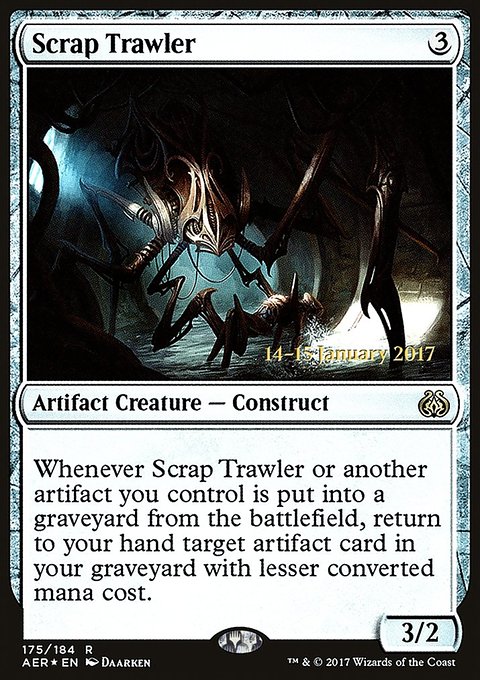 Scrap Trawler, Aether Revolt Promos #175s, Magic: The Gathering card