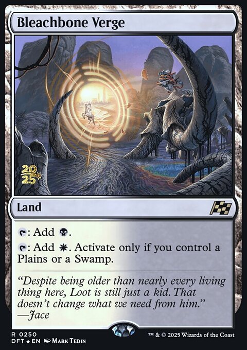 Bleachbone Verge, Aetherdrift Promos #250s, Magic: The Gathering card