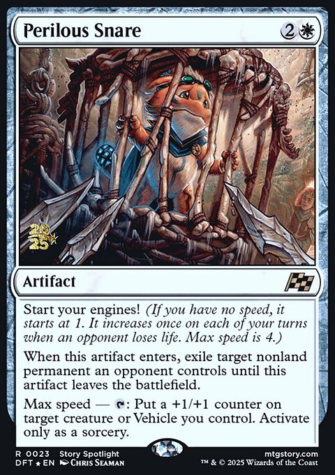 Perilous Snare, Aetherdrift Promos #23s, Magic: The Gathering card