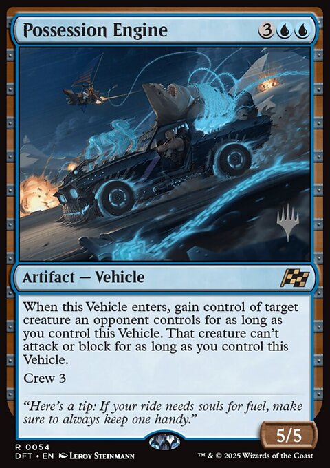 Possession Engine, Aetherdrift Promos #54p, Magic: The Gathering card