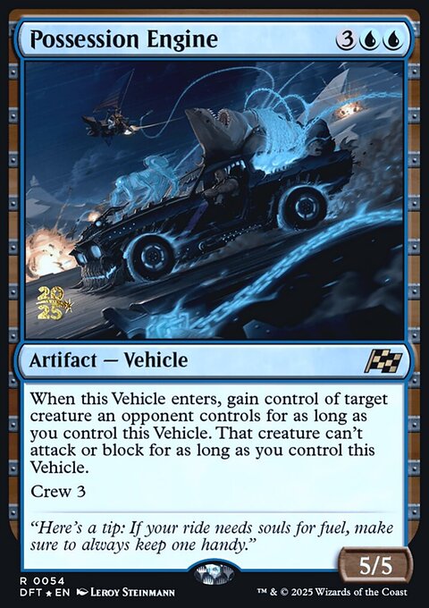 Possession Engine, Aetherdrift Promos #54s, Magic: The Gathering card