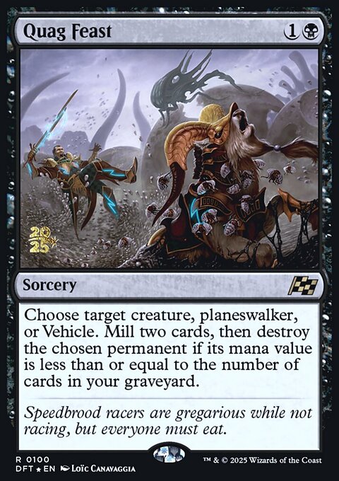 Quag Feast, Aetherdrift Promos #100s, Magic: The Gathering card