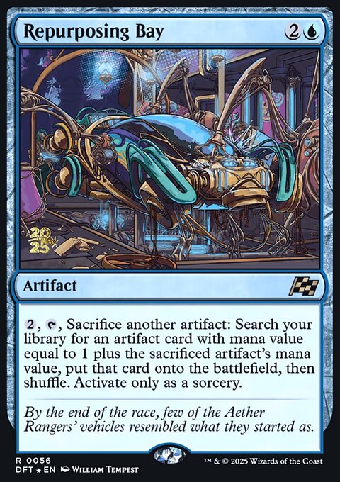 Repurposing Bay, Aetherdrift Promos #56s, Magic: The Gathering card