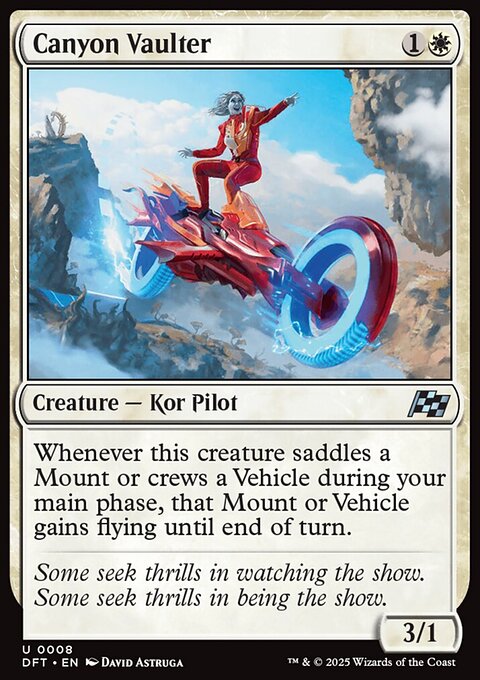 Canyon Vaulter, Aetherdrift #8, Magic: The Gathering card