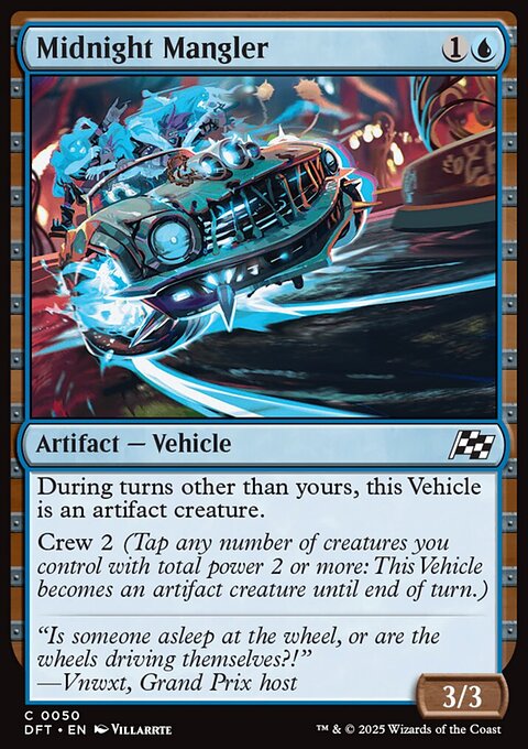Midnight Mangler, Aetherdrift #50, Magic: The Gathering card