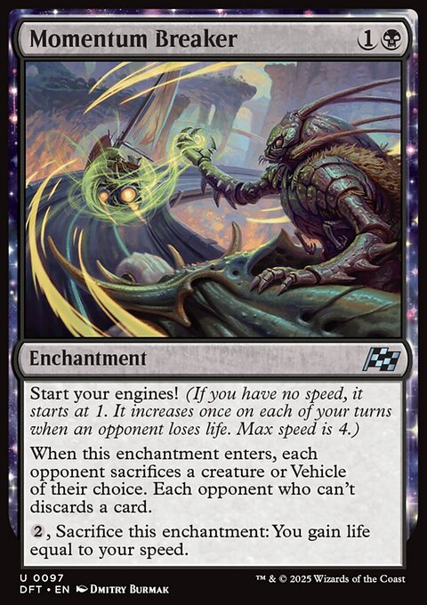 Momentum Breaker, Aetherdrift #97, Magic: The Gathering card