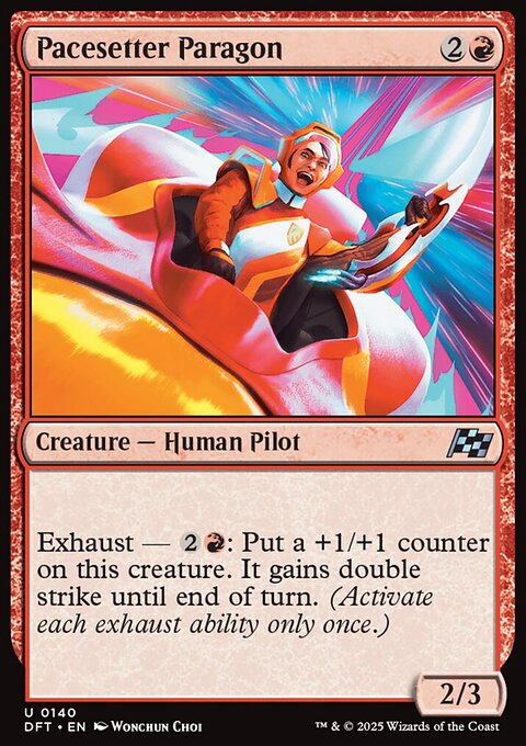 Pacesetter Paragon, Aetherdrift #140, Magic: The Gathering card