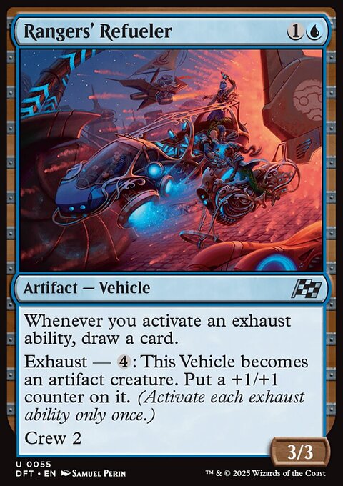 Rangers' Refueler, Aetherdrift #55, Magic: The Gathering card