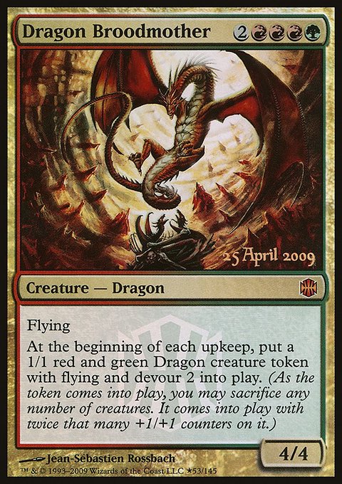 Dragon Broodmother, Alara Reborn Promos #53★, Magic: The Gathering card