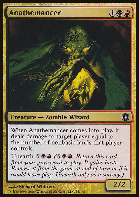 Anathemancer, Alara Reborn #33, Magic: The Gathering card