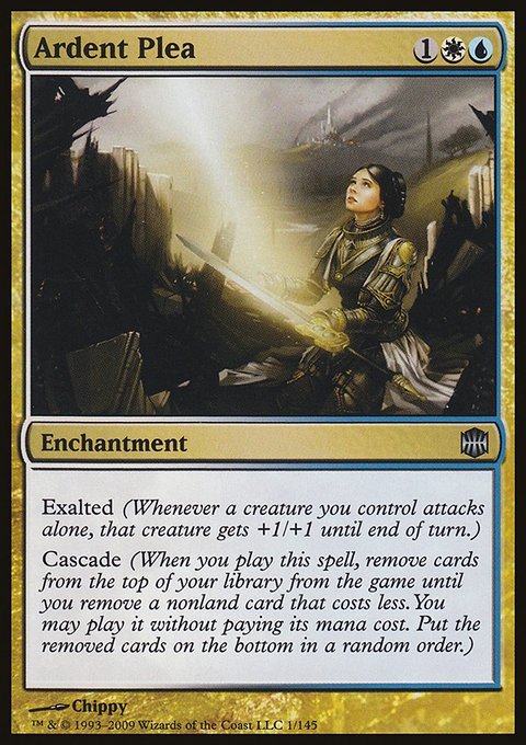 Ardent Plea, Alara Reborn #1, Magic: The Gathering card
