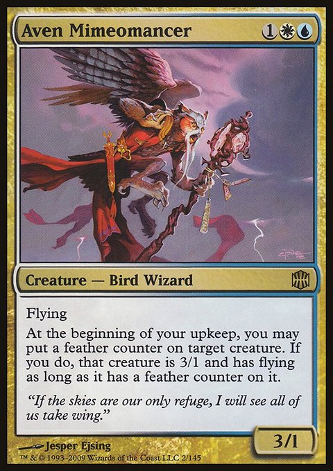 Aven Mimeomancer, Alara Reborn #2, Magic: The Gathering card