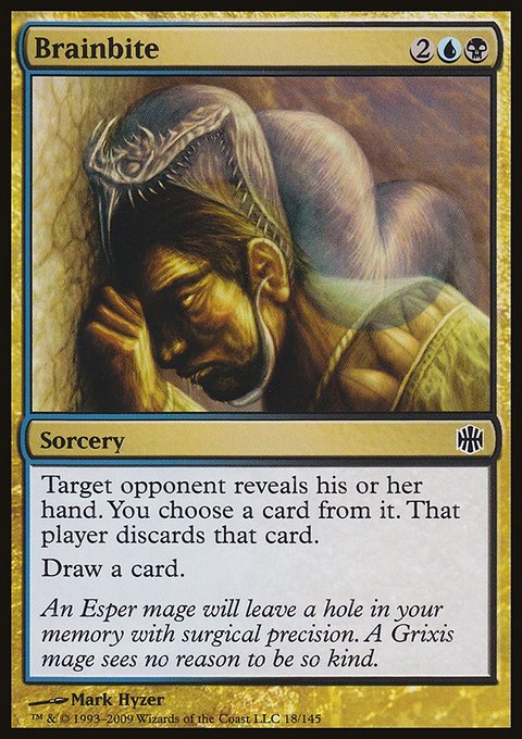Brainbite, Alara Reborn #18, Magic: The Gathering card