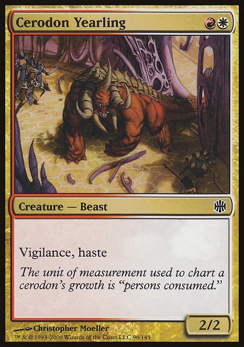 Cerodon Yearling, Alara Reborn #96, Magic: The Gathering card