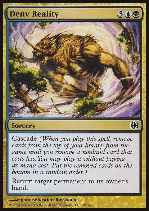 Deny Reality, Alara Reborn #19, Magic: The Gathering card