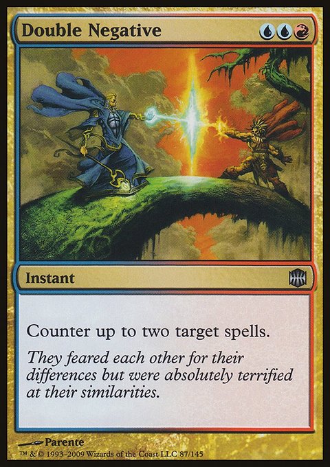 Double Negative, Alara Reborn #87, Magic: The Gathering card