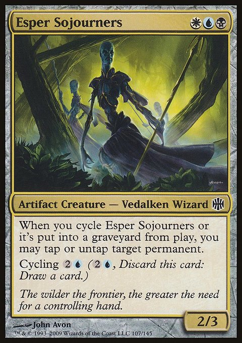 Esper Sojourners, Alara Reborn #107, Magic: The Gathering card