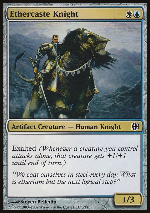 Ethercaste Knight, Alara Reborn #3, Magic: The Gathering card