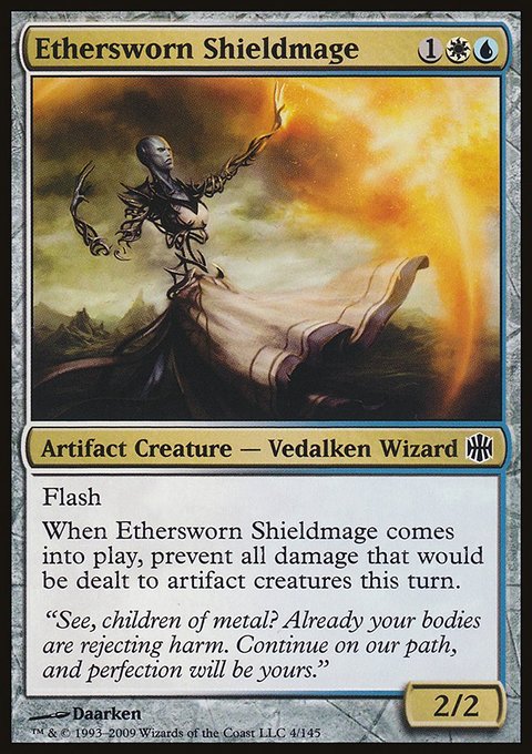 Ethersworn Shieldmage, Alara Reborn #4, Magic: The Gathering card