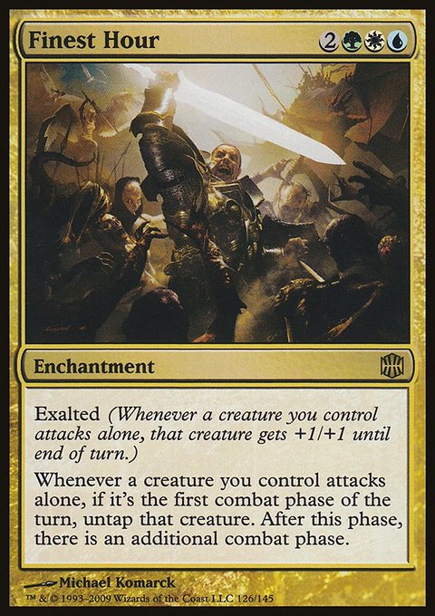 Finest Hour, Alara Reborn #126, Magic: The Gathering card