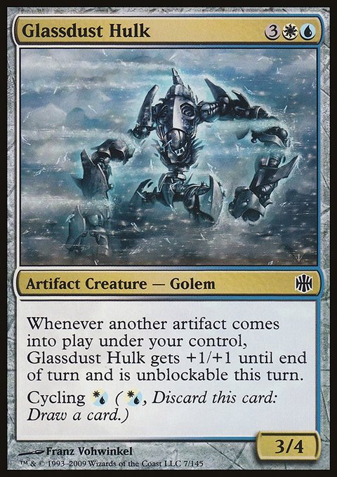 Glassdust Hulk, Alara Reborn #7, Magic: The Gathering card