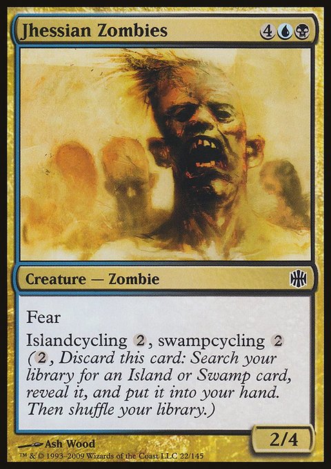 Jhessian Zombies, Alara Reborn #22, Magic: The Gathering card