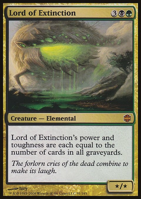 Lord of Extinction, Alara Reborn #91, Magic: The Gathering card