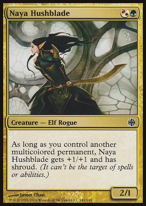 Naya Hushblade, Alara Reborn #141, Magic: The Gathering card