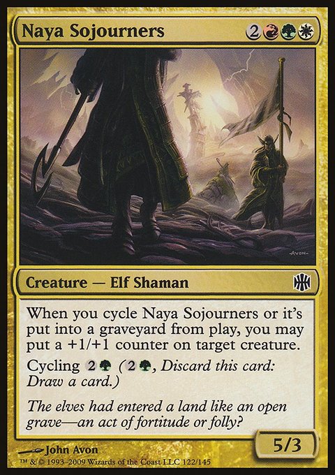 Naya Sojourners, Alara Reborn #122, Magic: The Gathering card