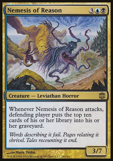 Nemesis of Reason, Alara Reborn #28, Magic: The Gathering card