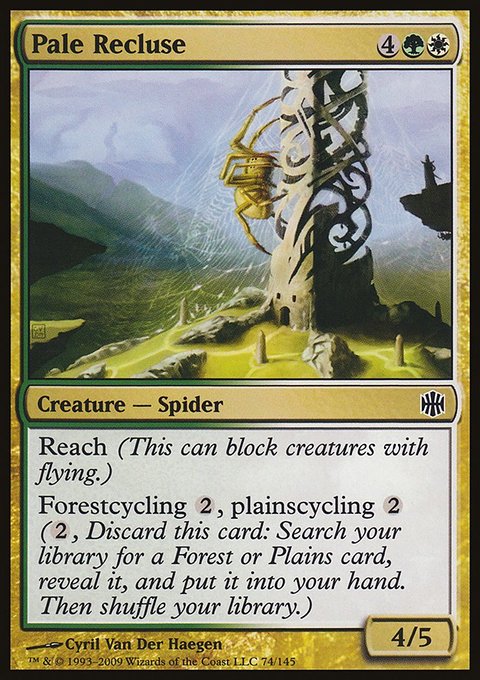 Pale Recluse, Alara Reborn #74, Magic: The Gathering card