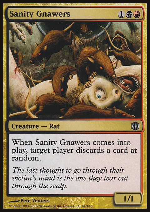 Sanity Gnawers, Alara Reborn #44, Magic: The Gathering card