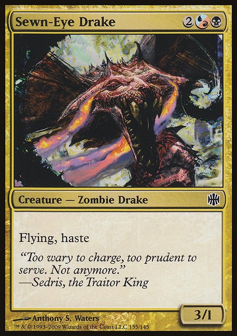 Sewn-Eye Drake, Alara Reborn #135, Magic: The Gathering card