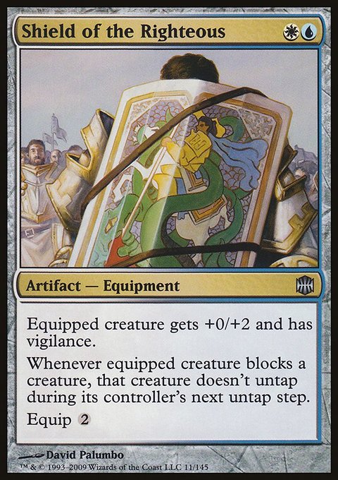 Shield of the Righteous, Alara Reborn #11, Magic: The Gathering card