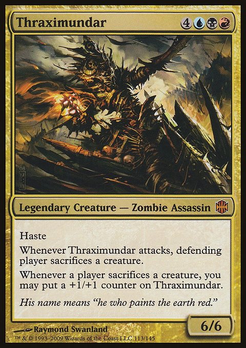 Thraximundar, Alara Reborn #113, Magic: The Gathering card