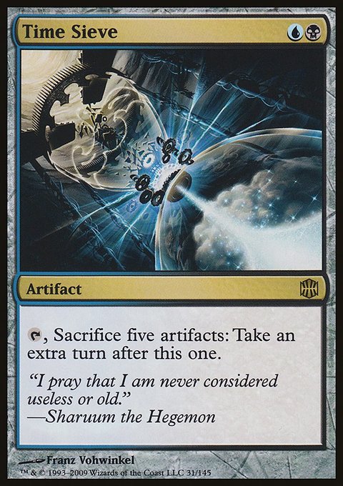 Time Sieve, Alara Reborn #31, Magic: The Gathering card