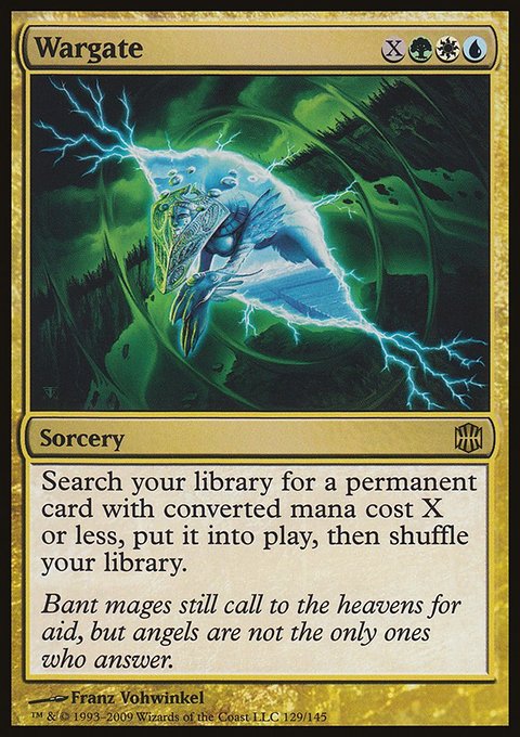 Wargate, Alara Reborn #129, Magic: The Gathering card