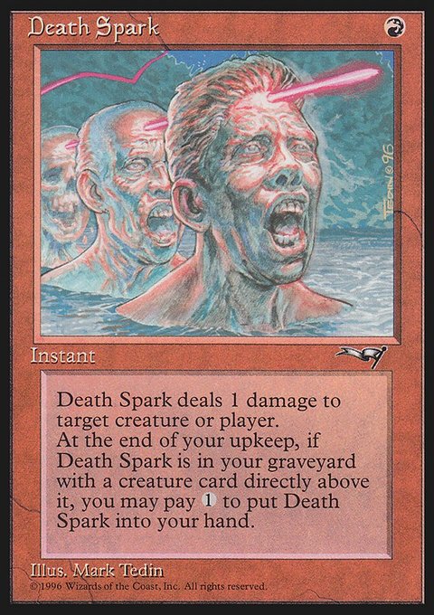 Death Spark, Alliances #70, Magic: The Gathering card
