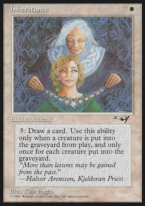Inheritance, Alliances #4, Magic: The Gathering card