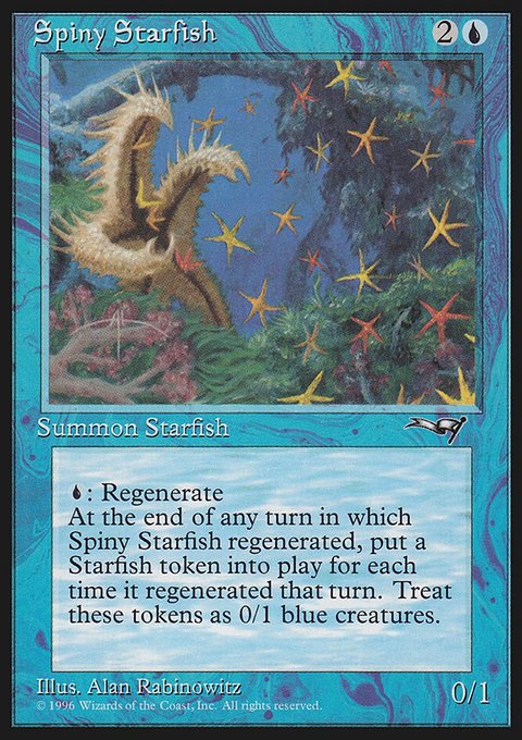 Spiny Starfish, Alliances #35, Magic: The Gathering card