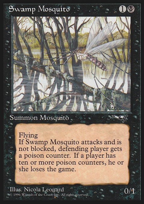Swamp Mosquito, Alliances #63a, Magic: The Gathering card
