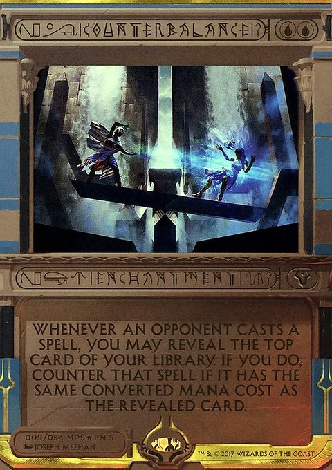Counterbalance, Amonkhet Invocations #9, Magic: The Gathering card