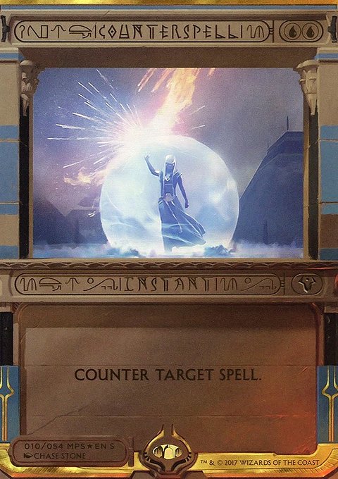 Counterspell, Amonkhet Invocations #10, Magic: The Gathering card