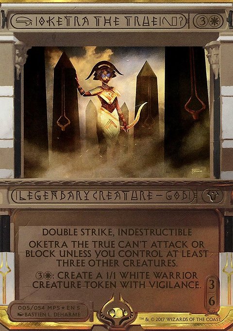 Oketra the True, Amonkhet Invocations #5, Magic: The Gathering card