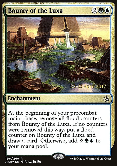Bounty of the Luxa, Amonkhet Promos #196s, Magic: The Gathering card