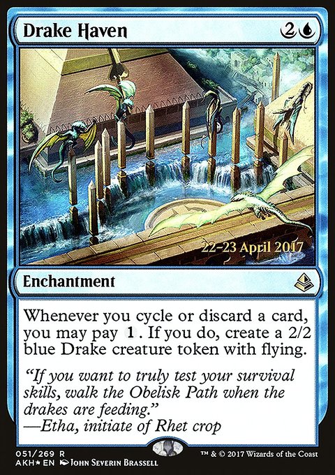 Drake Haven, Amonkhet Promos #51s, Magic: The Gathering card