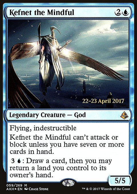 Kefnet the Mindful, Amonkhet Promos #59s, Magic: The Gathering card