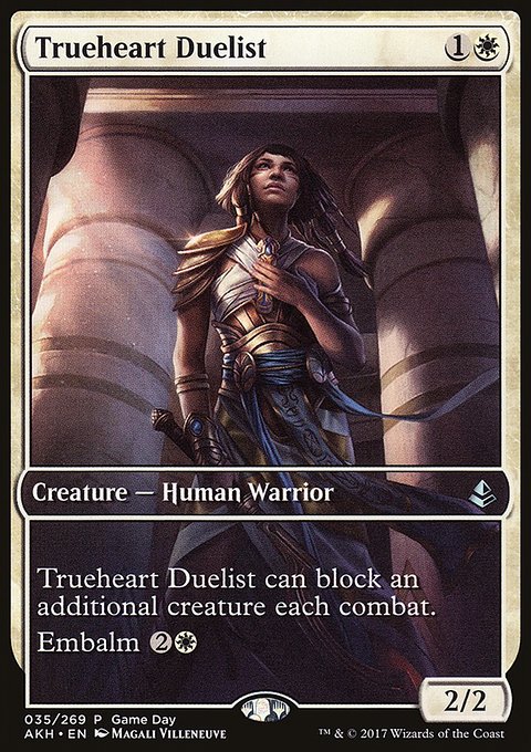 Trueheart Duelist, Amonkhet Promos #35, Magic: The Gathering card